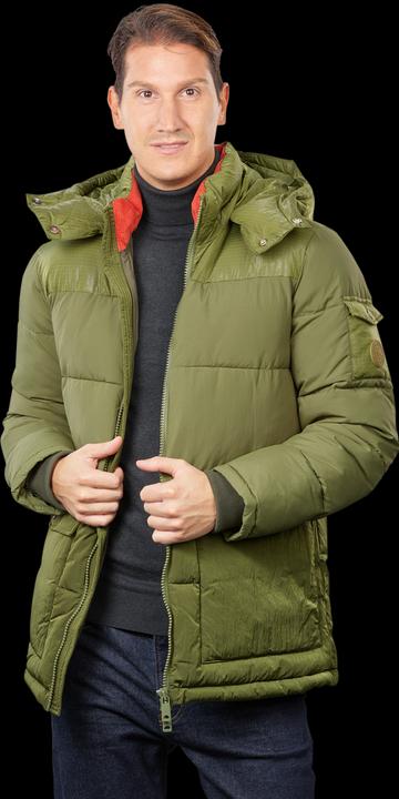 Immagine prodotto Scotch & Soda Mid Length Puffa Jacket Fabric Mix Green (L)