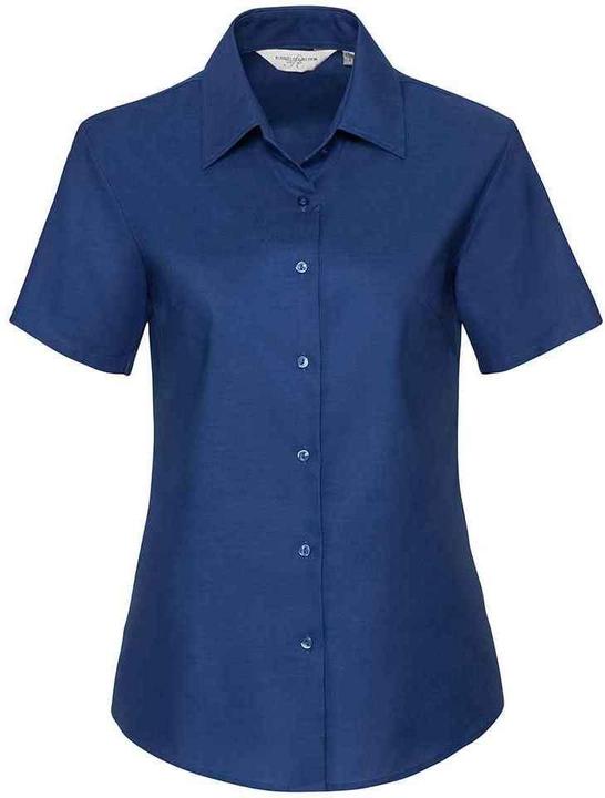 Actual product image Russell Womens/Ladies Oxford Short-Sleeved Shirt (5XL)