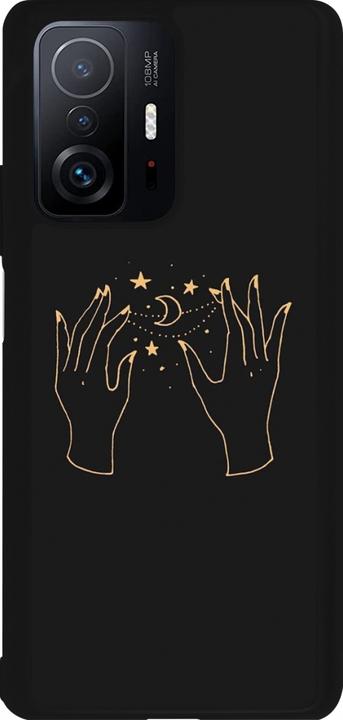 Image du produit PhoneLook Coque Silicone rigide noir Grey magic hands (Xiaomi 11T)