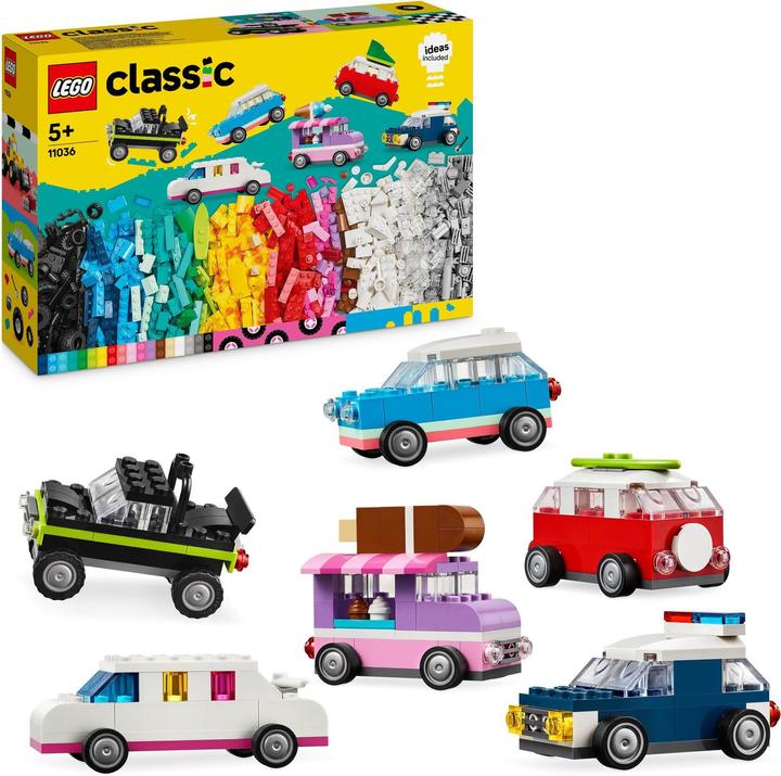 Produktbild LEGO Kreative Fahrzeuge (11036, LEGO Classic)