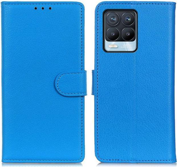 Produktbild MU Classic Litchi Leder Bookcover Series (Realme 8 Pro, realme 8)