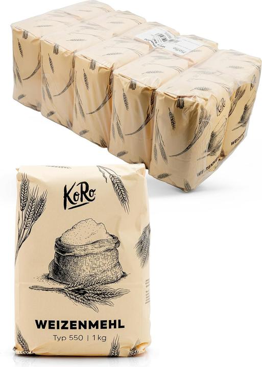 Immagine prodotto KoRo Farina di grano tenero tipo 550 (10000 g)