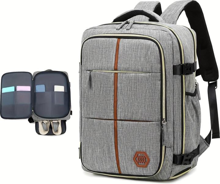 Actual product image Only-Bags.Store Multifunctional travel backpack, laptop school bag with airline approval