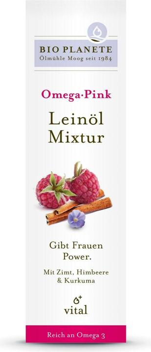 Bio Planète Omega Pink Leinöl Mixtur (100ml) (1 Stück, Öl, 265 g)