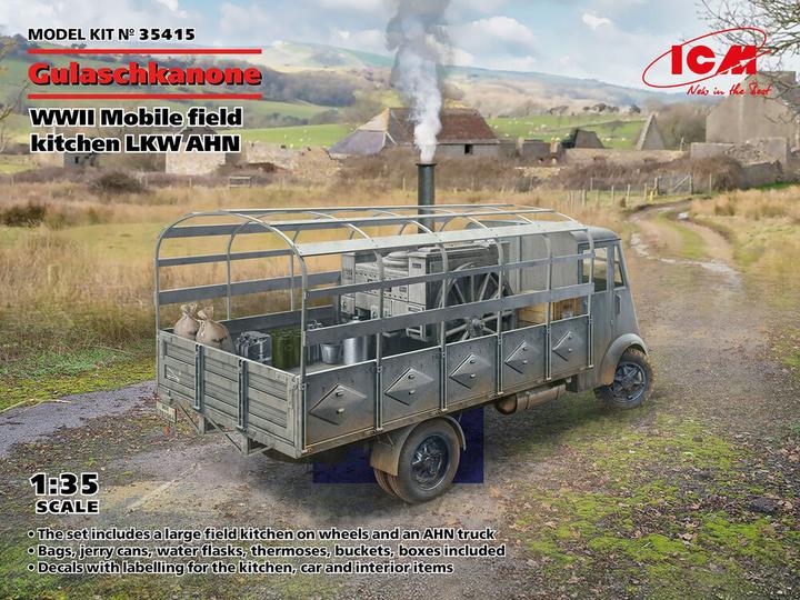 Produktbild ICM AHN Gulaschkanone, WWII German mobile field kitchen
