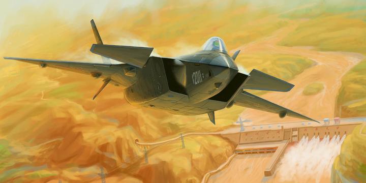 Trumpeter Chinese J-20 Mighty Dragon (Prototype No.2011)