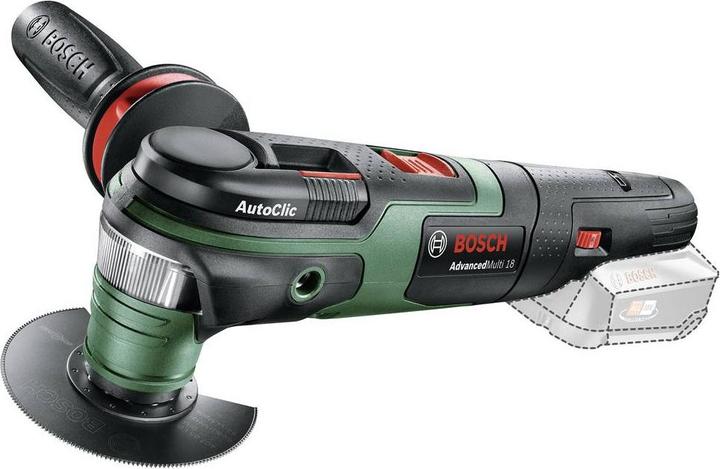 Bosch Home & Garden AdvancedMulti 18 sans batterie ni chargeur