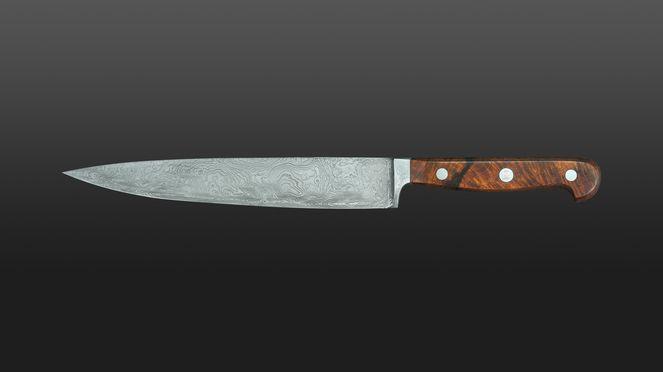 Produktbild Güde Solingen Damaststahl Schinkenmesser (21 cm)
