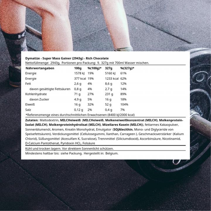 Produktbild Dymatize Super Mass Gainer (Schokolade, 1 Stk., 2943 g)