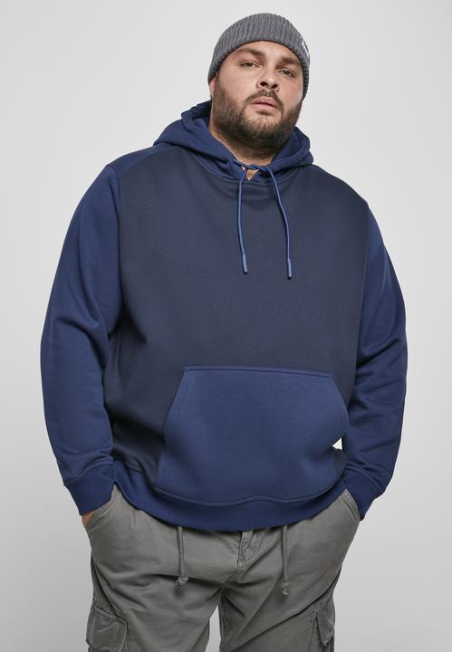 Actual product image Urban Classics 2-Tone Fake Raglan Hoody (S)