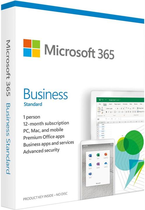 Actual product image Microsoft 365 Business Standard (1 User, 12 months)