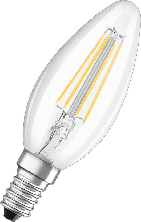 Osram LED-Lampe (E14, 4 W, 470 lm, 2 x, E)