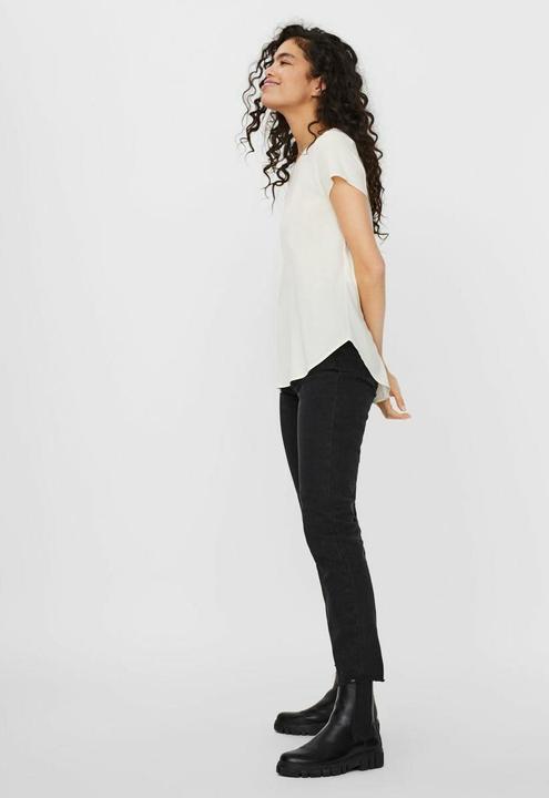 Produktbild Vero Moda Rundhalsausschnitt Oberteil mit kurzen Ärmeln (M)