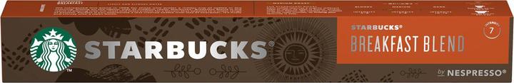 Starbucks Breakfast Blend by Nespresso Medium Roast (10 x Port.)