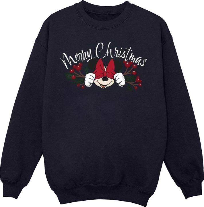 Disney Minnie Mouse Christmas Holly Sweatshirt (3XL)