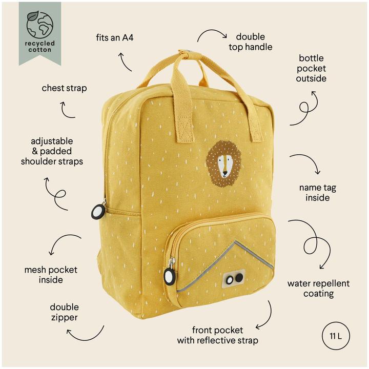 Image du produit Trixie Baby Sac à dos grand, Mr. Lion