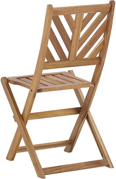 Produktbild Beliani Balkonset Akazienholz hellbraun 2-Sitzer TERNI (58 cm)