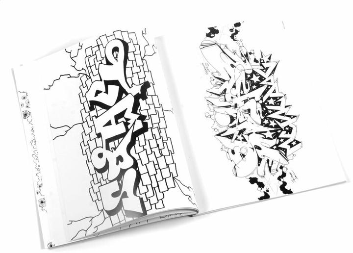 Produktbild Graffiti Coloring Book (Englisch, Dokument Press, 2008)