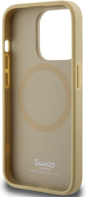 Produktbild Hello Kitty HKHMP13XPGHCKD iPhone 13 Pro Max 6.7" złoty/gold hardcase Leather Kitty Head MagSafe (Apple iPhone 13 Pro Max)