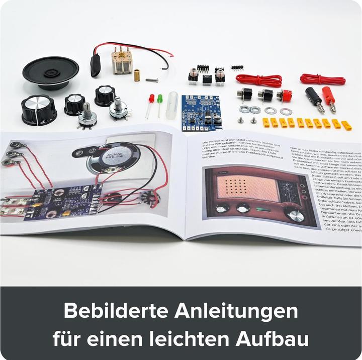 Actual product image Franzis Build your own world receiver