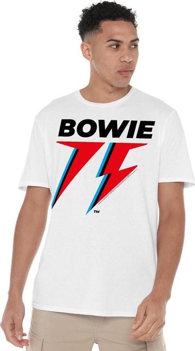 Immagine prodotto David Bowie 75 Maglietta Logo Uomo (4XL)