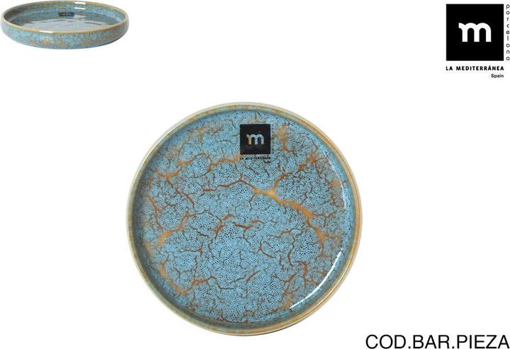 Immagine prodotto La Mer Kochschüssel Scratch blue 13,7 x 2 cm (24 Stück) (24 x)