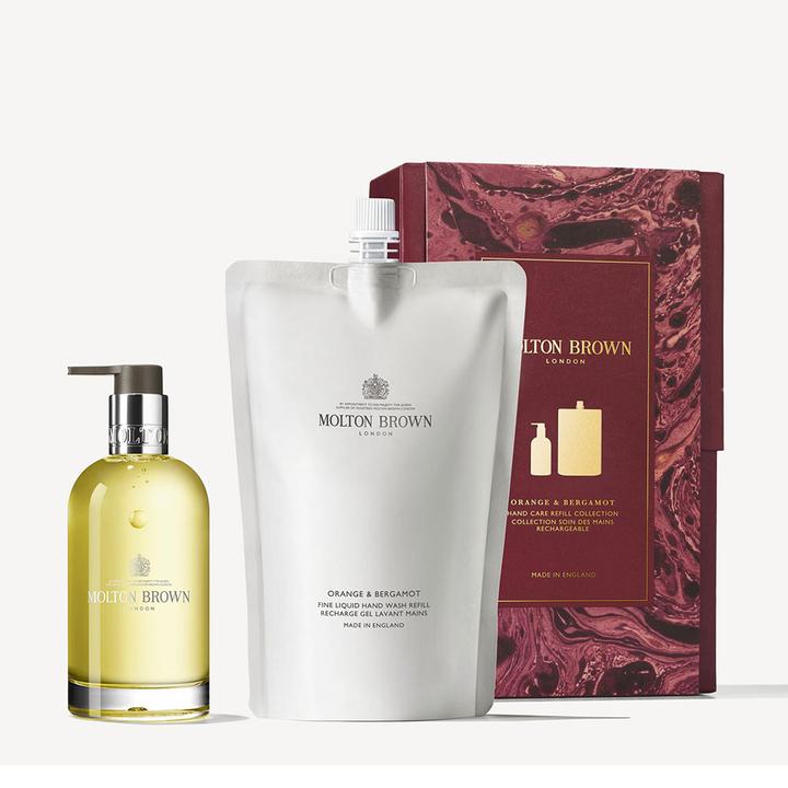Produktbild Molton Brown Orange & Bergamot Hand Wash Geschenkset mit Glasflasche (Flüssigseife, 600 ml)