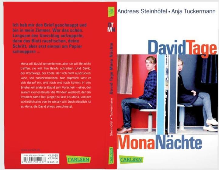 Produktbild David Tage, Mona Nächte (Andreas Steinhöfel, Anja Tuckermann, Deutsch)