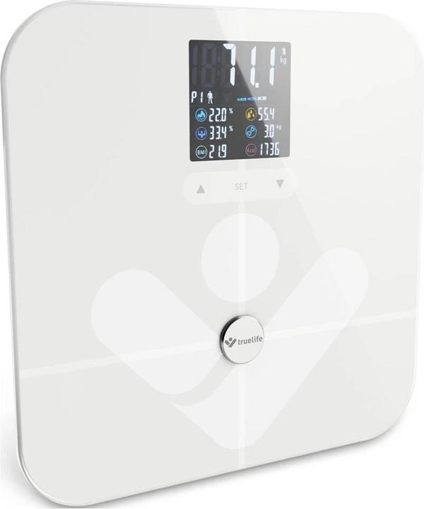 Produktbild Truelife Personenwaage max. 180 kg FitScale W7 BT white retail (180 kg)