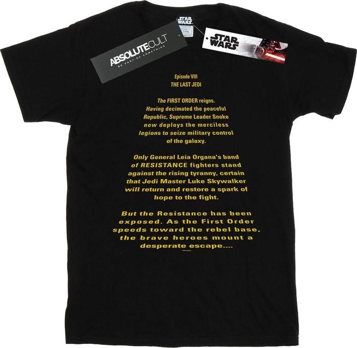 Image du produit Star Wars - T-shirt THE LAST JEDI OPENING CRAWL - Homme (M)