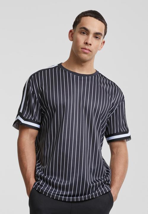 Produktbild Urban Classics Oversized Striped Mesh Tee - 138093 (3XL)