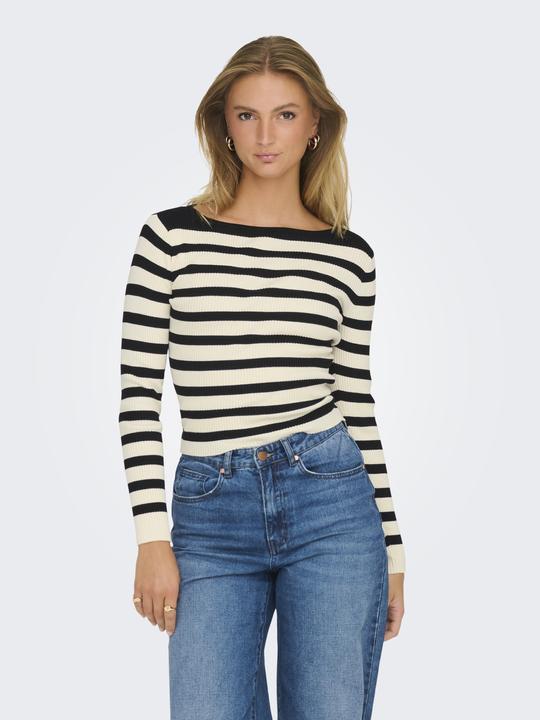 Actual product image JdY Jdynanna L/S Boat Neck Pullover Knt (XS)