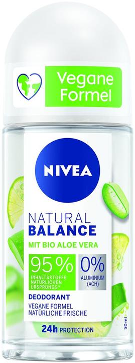 Produktbild NIVEA Natural Balance Bio Aloe Vera (Roll-on, 50 ml)