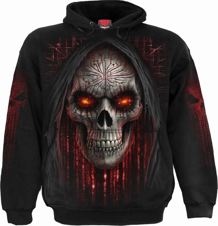 Image du produit Spiral Sweat à capuche unisexe adulte Cyber Death (S)