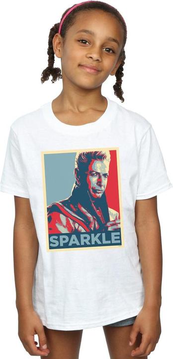Immagine prodotto Thor Ragnarok Grandmaster Sparkle Maglietta Ragazze (116)