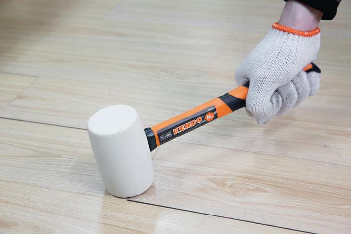 Produktbild Kendo Gummihammer mit Fiberglasstiel (450 g)