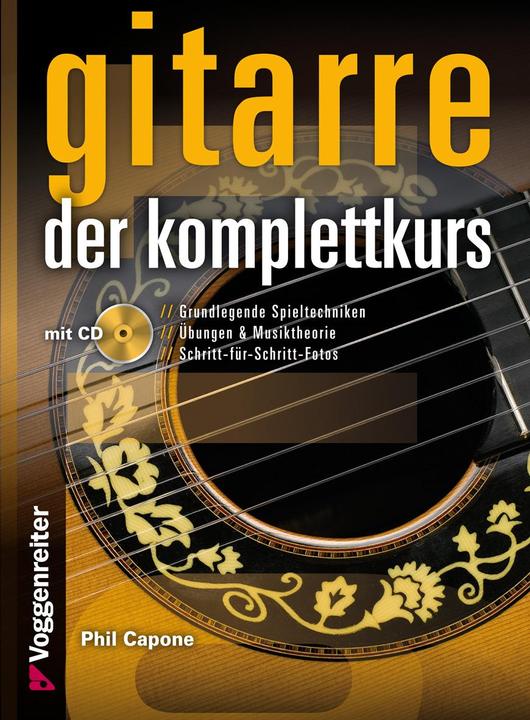 Produktbild Gitarre Der Komplettkurs (Deutsch, Phil Capone, 2011)