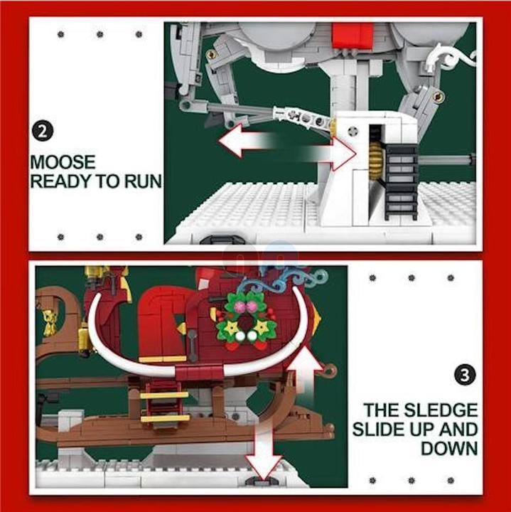 Produktbild ReoBrix Weihnachtsschlitten