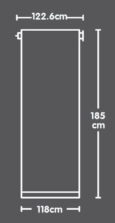 Actual product image micasa Polar (122 x 185 cm)
