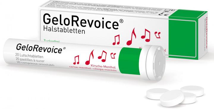 Actual product image GeloRevoice Kirsche Menthol (60 Piece)