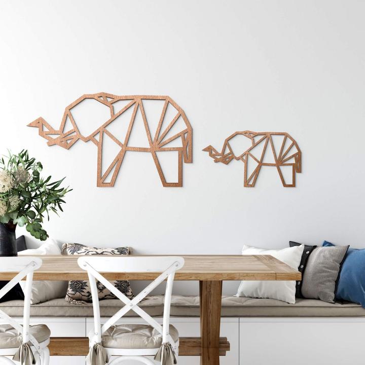 Produktbild Trenddeko Origami Elefant (40 x 23 cm)