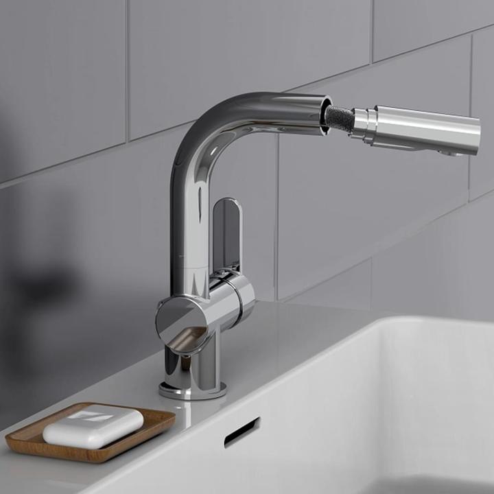 Immagine prodotto Schütte Miscelatore per lavabo London cromo con bocca estraibile