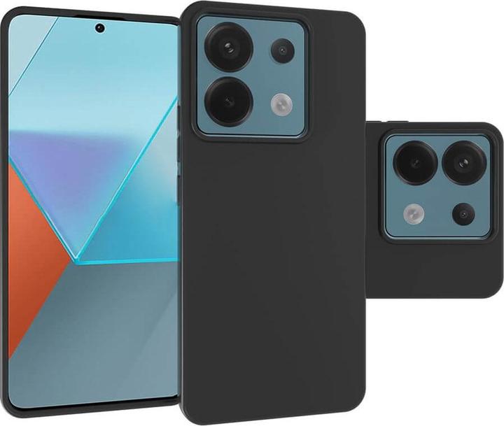 Produktbild Cover-Discount Xiaomi Redmi Note 13 Pro - Silikon Gummi Hülle schwarz (Xiaomi Redmi Note 13 Pro 5G)
