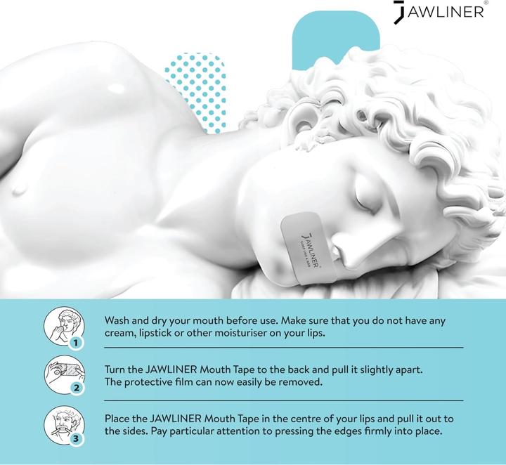 Image du produit Jawliner Pansement buccal Mouth Tape