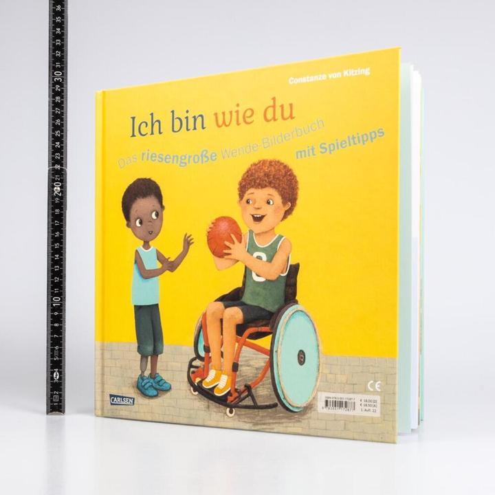 Produktbild Ich bin anders als du – Ich bin wie du: Das riesengrosse Wende-Bilderbuch mit Spieltipps (Deutsch, Constanze von Kitzing, 2023)