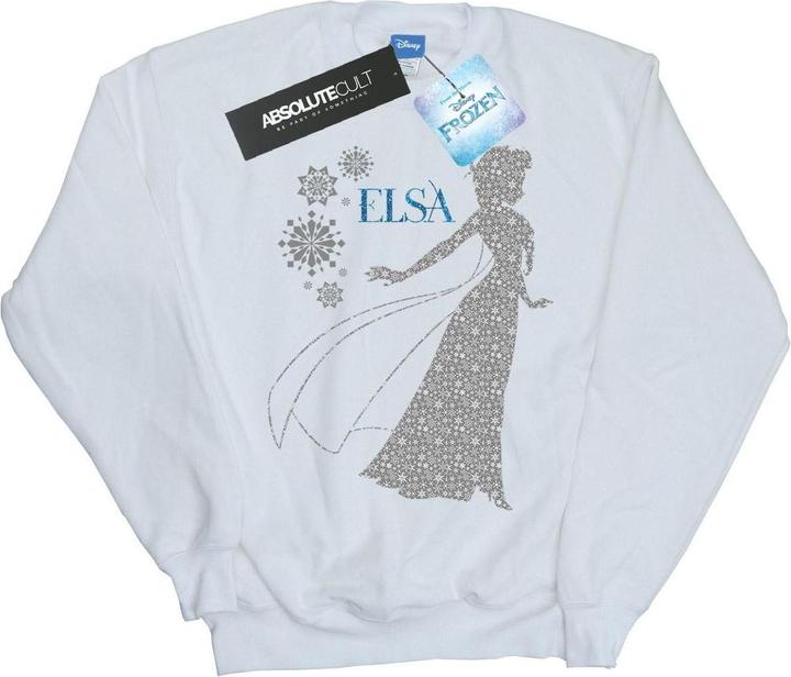 Image du produit Disney - Sweat FROZEN ELSA CHRISTMAS SILHOUETTE - Fille (140, 146)