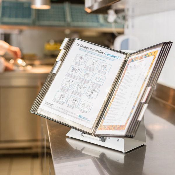 Produktbild Tarifold Klarsichttafel-Tischpult