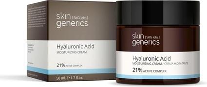 Skin Generics Hyaluronsäure Feuchtigkeitscreme 21% 50ml (50 ml, Tagescreme)