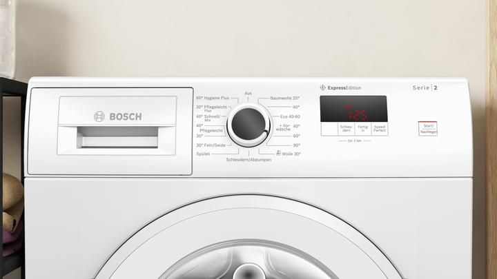 Actual product image Bosch Hausgeräte WGE0241H (7 kg, Left)
