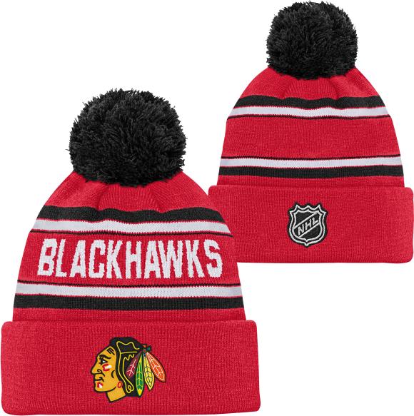 Produktbild Outerstuff Jacquard-Strickmütze mit Bündchen NHL JR (Toronto, YTH)